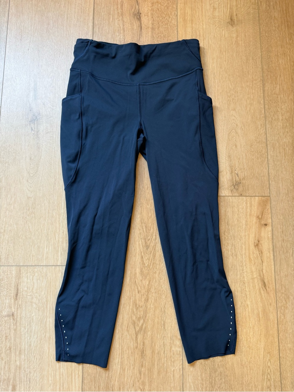 Lululemon Fast and Free Leggings Navy 23” inseam